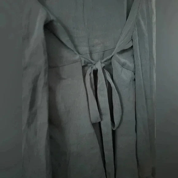 ASOS Maternity Sheer Blouse with Tie | Size 16 - Picture 7 of 7